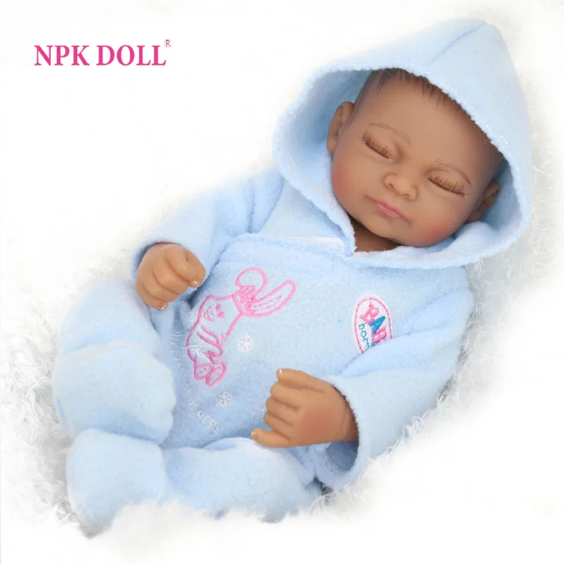 Африканская американская Кукла младенец черный мальчик Реалистичная жизнь как