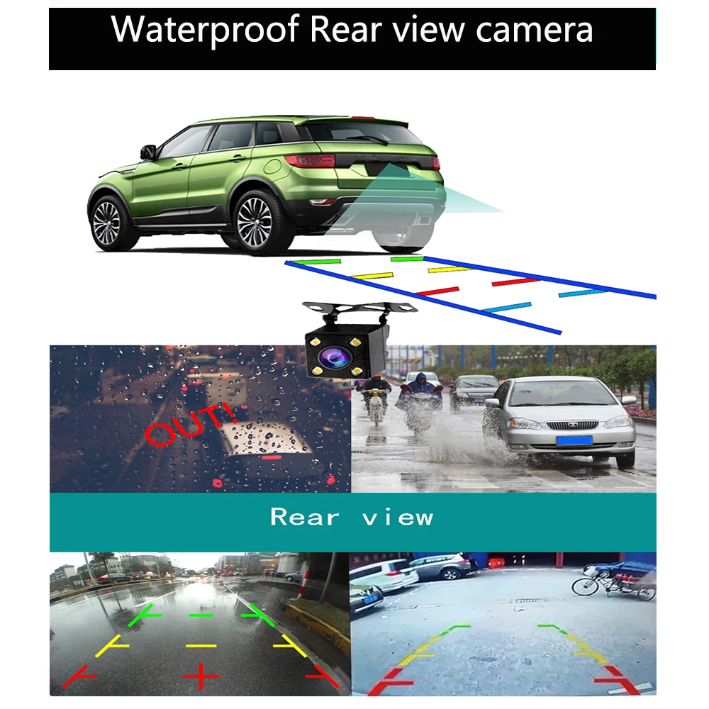 Видеорегистратор Автомобильный видеорегистратор камера Full HD 1080 P двойной