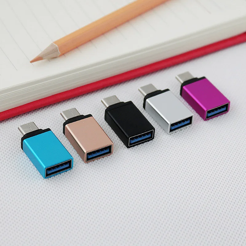 Адаптер Type C OTG преобразователь USB3.0 Data Snyc Micro USB 3 1 зарядный порт адаптер для Xiaomi