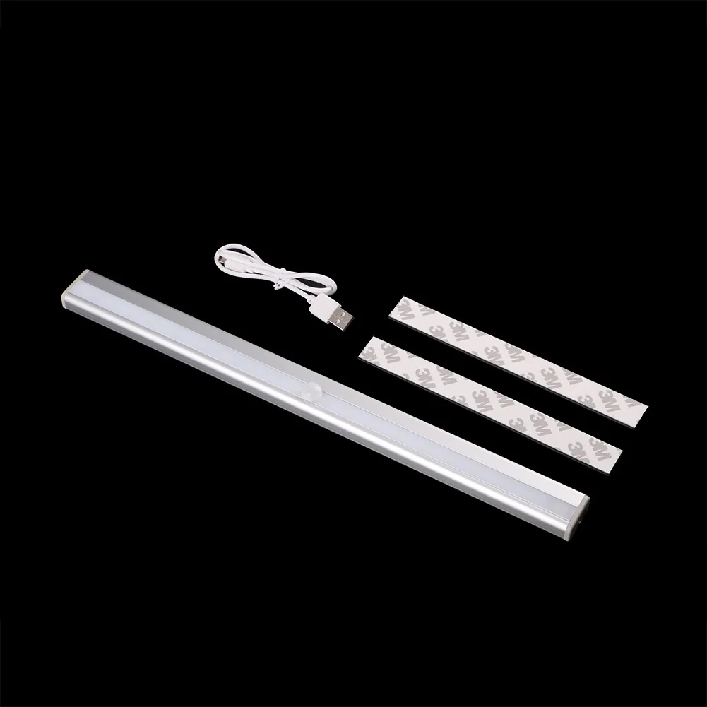 USB Перезаряжаемый беспроводной ИК датчик движения аварийный ночной Светильник s