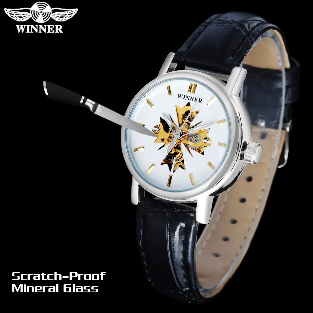 2016 победитель известный бренд женские часы простые автоматические