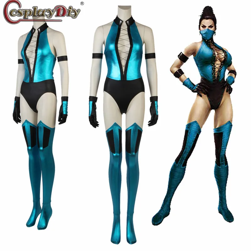 Маскарадный костюм для косплея сделай сам mmoral Kombat X Kitana костюмы на Хэллоуин