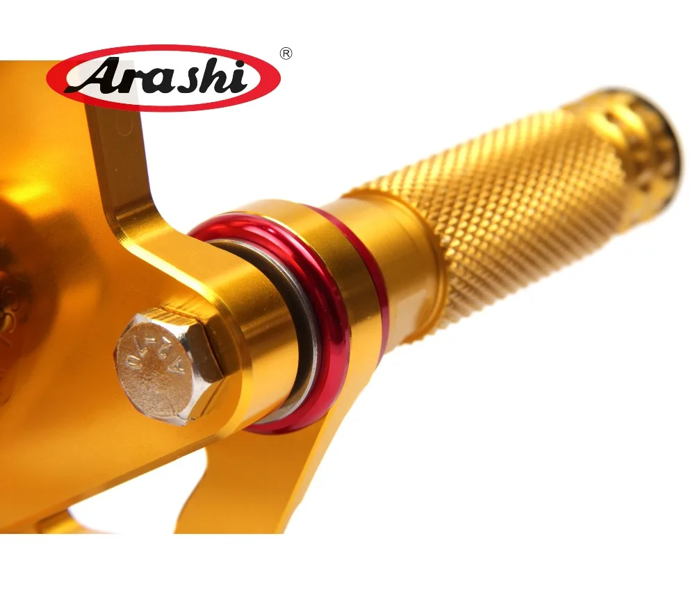 Arashi CNC Rider Rearset Регулируемые подножки для MV AGUSTA F3 675/675 EAS/ORO 2012 2015 2013 2014 12 13 14