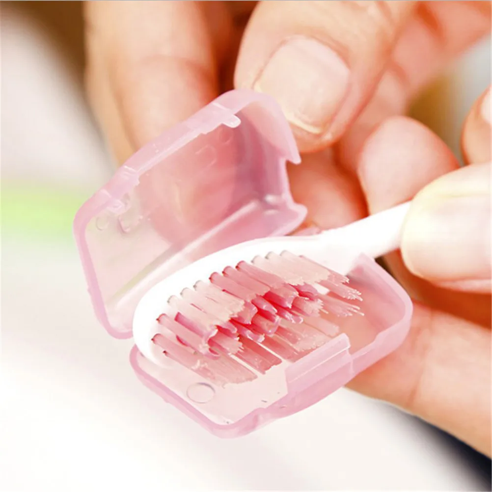 Чехол для зубной щетки 5 шт./компл. 3 7*2 2*1 7 см|toothbrush head cover case|toothbrush covertravel toothbrush set |