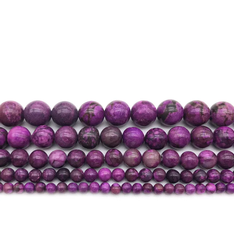 Модные ювелирные изделия натуральные камни бриллианты круглые бусины россыпью