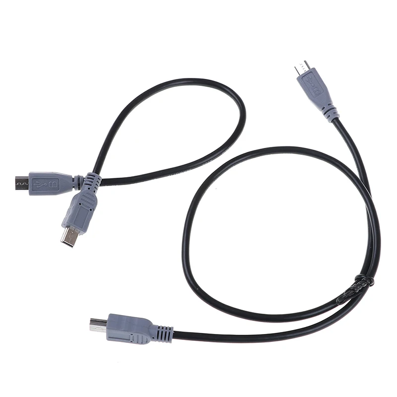 1 шт. 25/50/100 см мини Тип usb B кабель-переходник «папа»-Micro B Мужской 5 Pin преобразователь OTG адаптер свинцовый кабель для передачи данных
