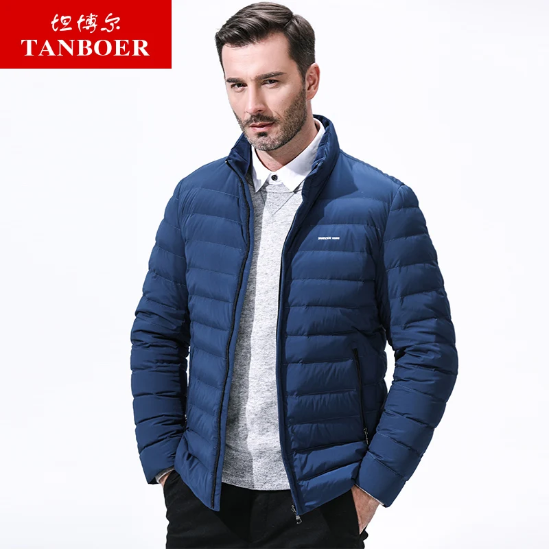 

TANBOER men's down jackets duck down coats male duck down jackets ultra light weight winter coats TA17217