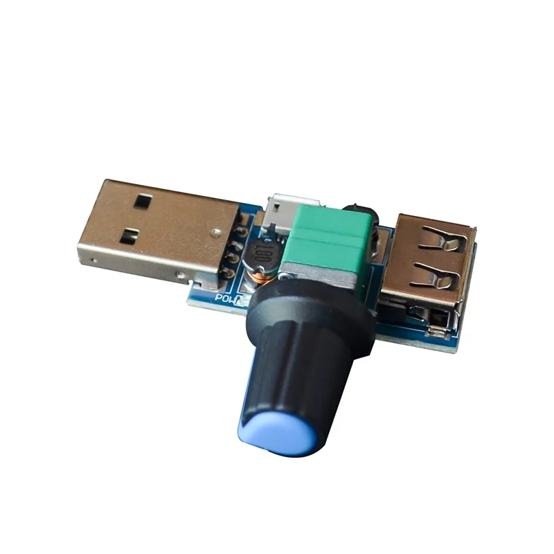 USB модуль регулятора скорости вентилятора регулятор ветра для 5 0 в
