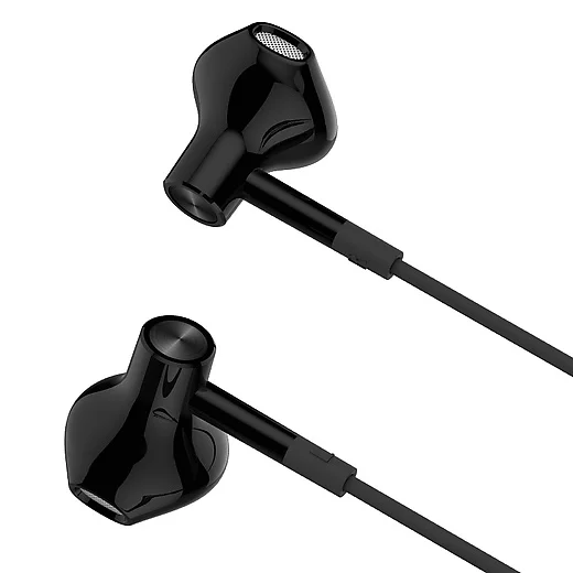Новые оригинальные Lenovo DP 20 Hi Fi Двойной драйвер наушники в ухо с микрофоном для