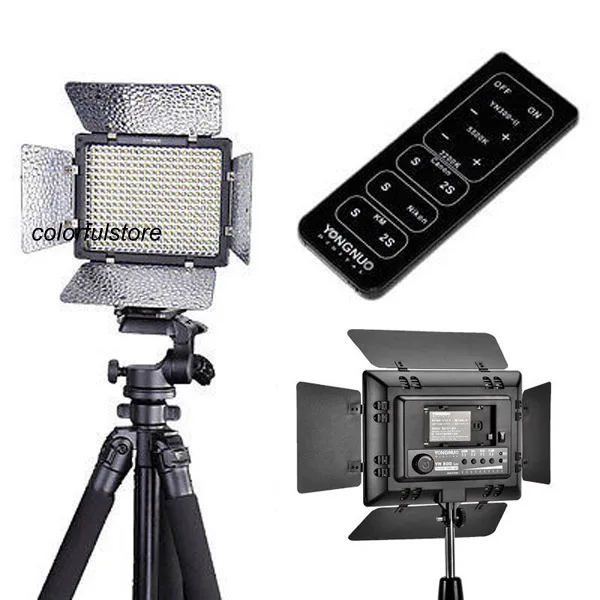 Бесплатная доставка! Новинка YongNuo YN300II YN 300 YN300 II 300II Светодиодная лампа для