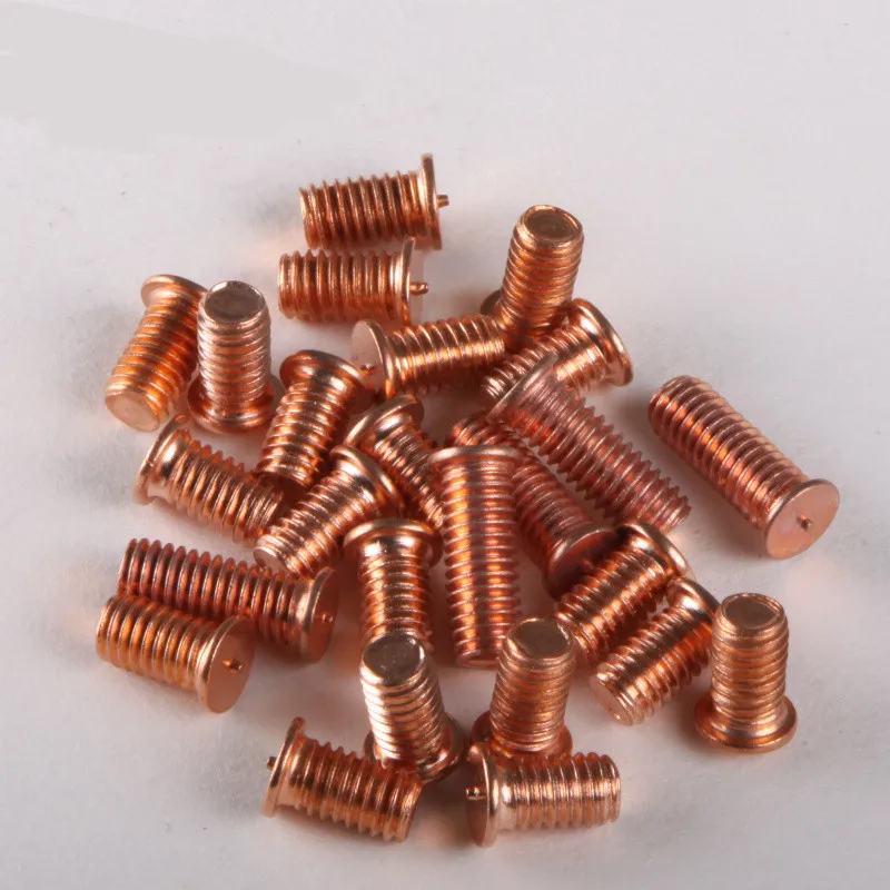 5 шт. медные сварочные винты M5 * 35 GB902|copper plated screws|welding studscrew screw |