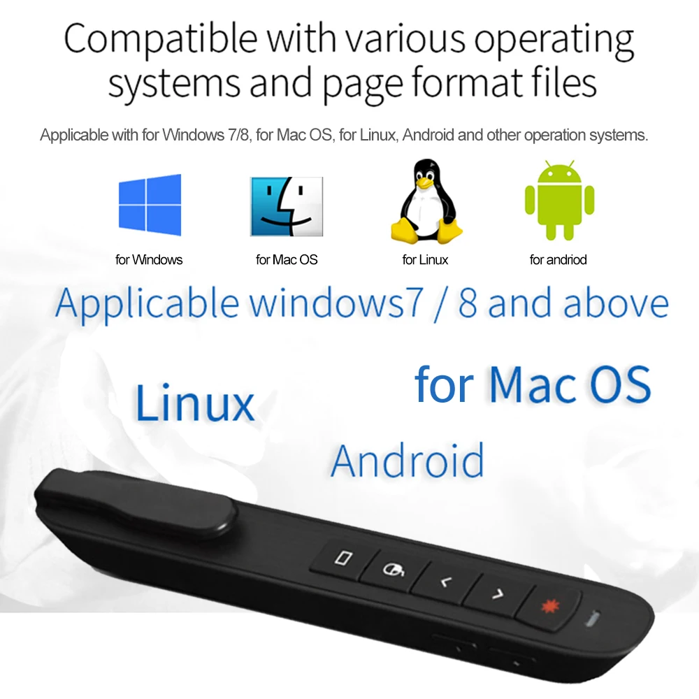 Беспроводная воздушная Мышь 2 4 ГГц лазерная указка с 6 гироскопом Gxes для