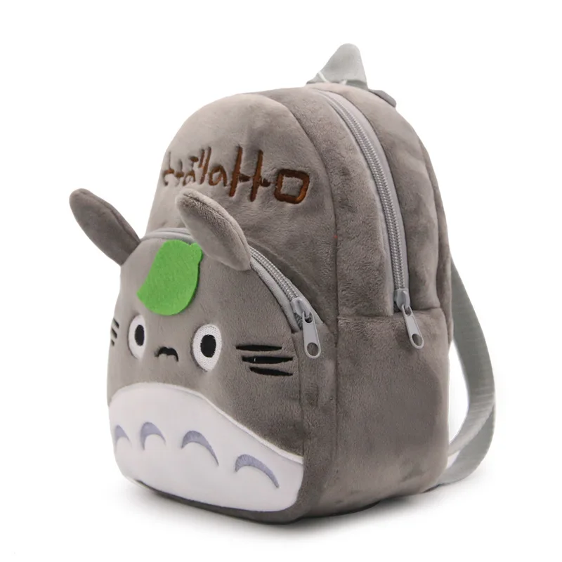 Kawaii Totoro рюкзаки милые Мультяшные школьные сумки для девочек мягкая плюшевая