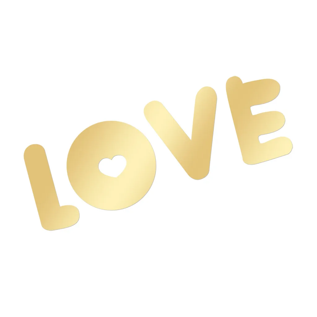 2019 популярная Свадебная Романтика на День святого Валентина акриловая 3D Любовь