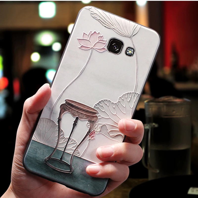 yonlintan silicone silicon 3d Shockproof coque cover case For Samsung Galaxy A5 2017 A520 Original Luxury phone etui accessories |