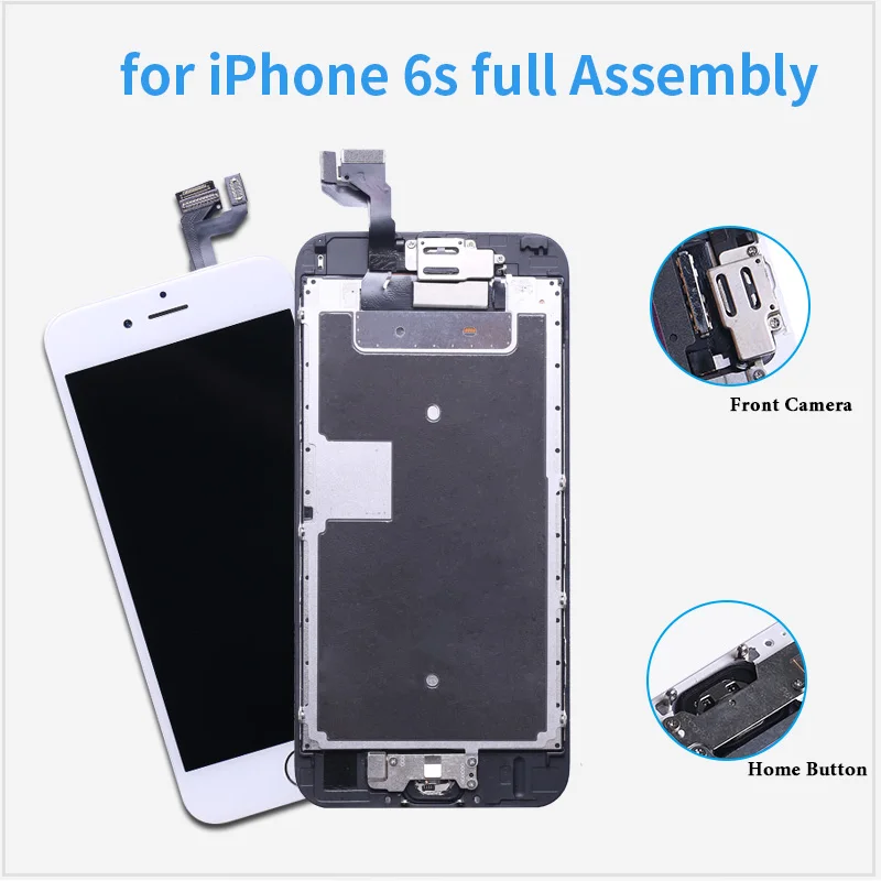Полный комплект ЖК-экрана для iPhone 6s ЖК-дисплей 3d сенсорный дигитайзер