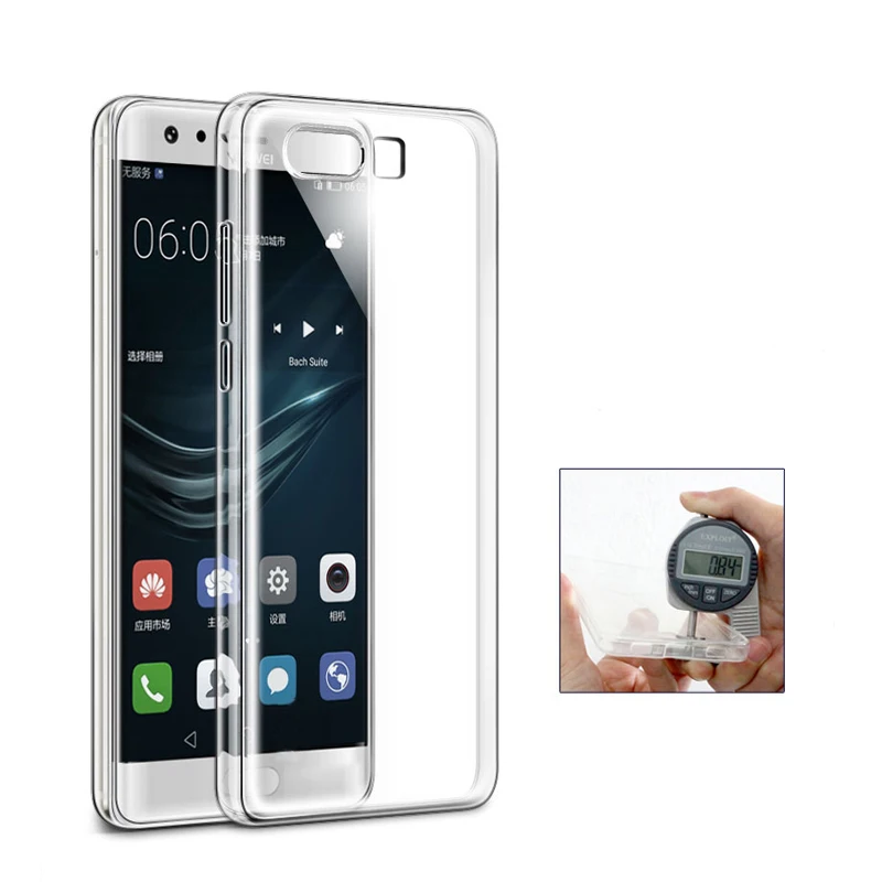 Силиконовый чехол для huawei p10 lite/p10 plus из прозрачного силикона ТПУ роскошный мягкий