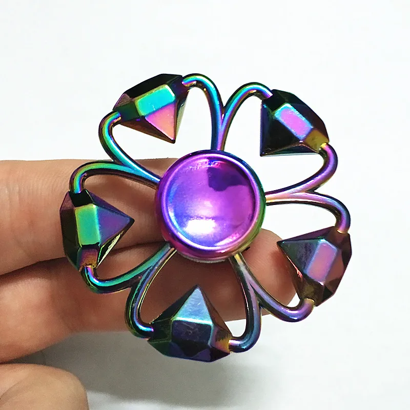 104 высокое качество Непоседа Spinner Металлический Радужный Дракон палец руки блесны аутизм СДВГ фокус беспокойство снятия стресса