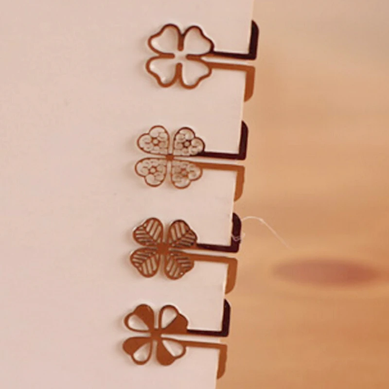 Супермаленькая металлическая Закладка-книжка 50 шт. в форме мультяшного героя