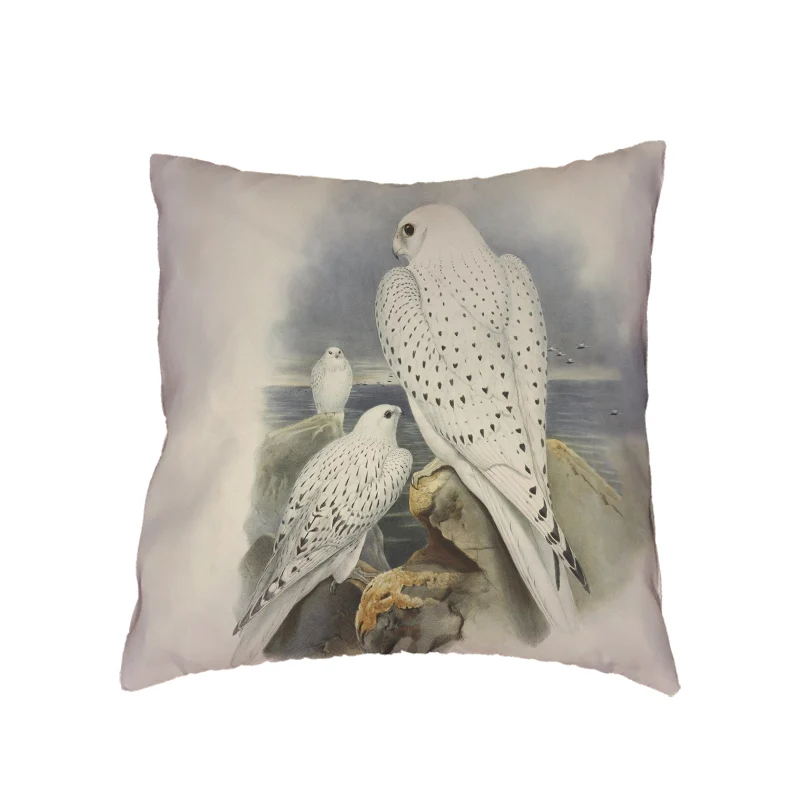 Подушка с павлином чехол для чайки Орла и петуха Para Almofada кемпинг кролик волнистая