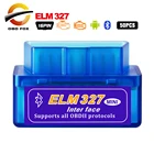 50 шт.лот Супер Мини ELM 327 V2.1 OBD2 сканер Bluetooth ELM327 V1.5 WIFI Автомобильный Диагностический кабель работает на Android DHL бесплатно