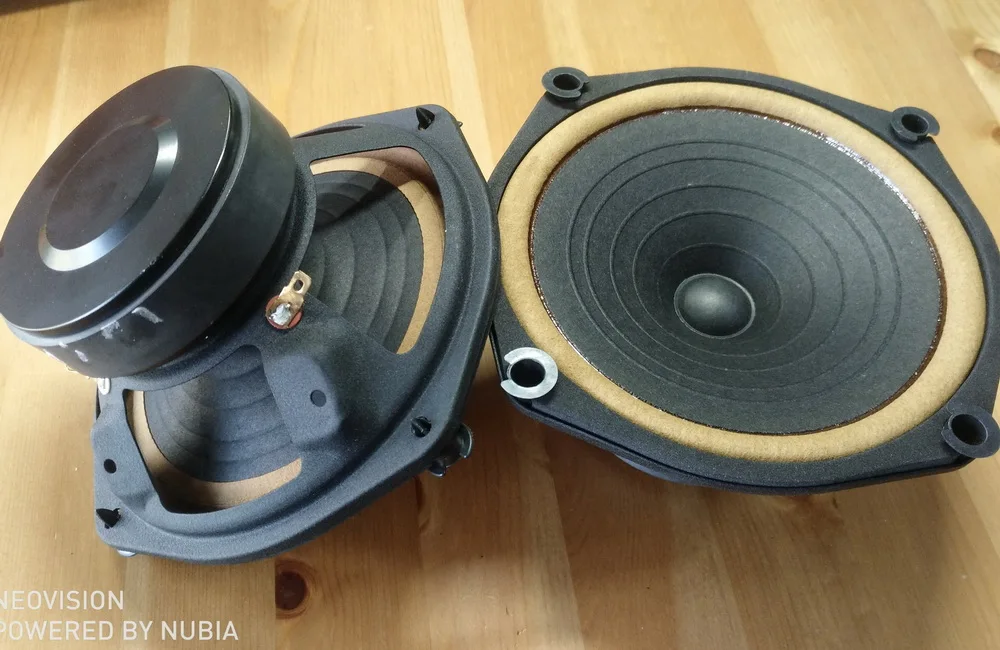 Пара MeloDavid HiEND 6,5 дюймов DIATONE P610 rebuild MK3 Полнодиапазонный динамик( eddition