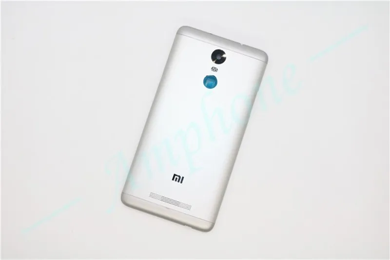 Noto 3 Silver Для Xiaomi Redmi Note 3 запасные части Задняя крышка батареи корпус+ боковые кнопки+ камера вспышка Замена объектива - Цвет: Noto 3 Silver