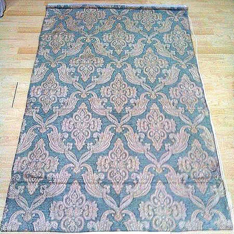 Роскошные венецианские ромбовидные жалюзи с вышивкой синего и зеленого цвета