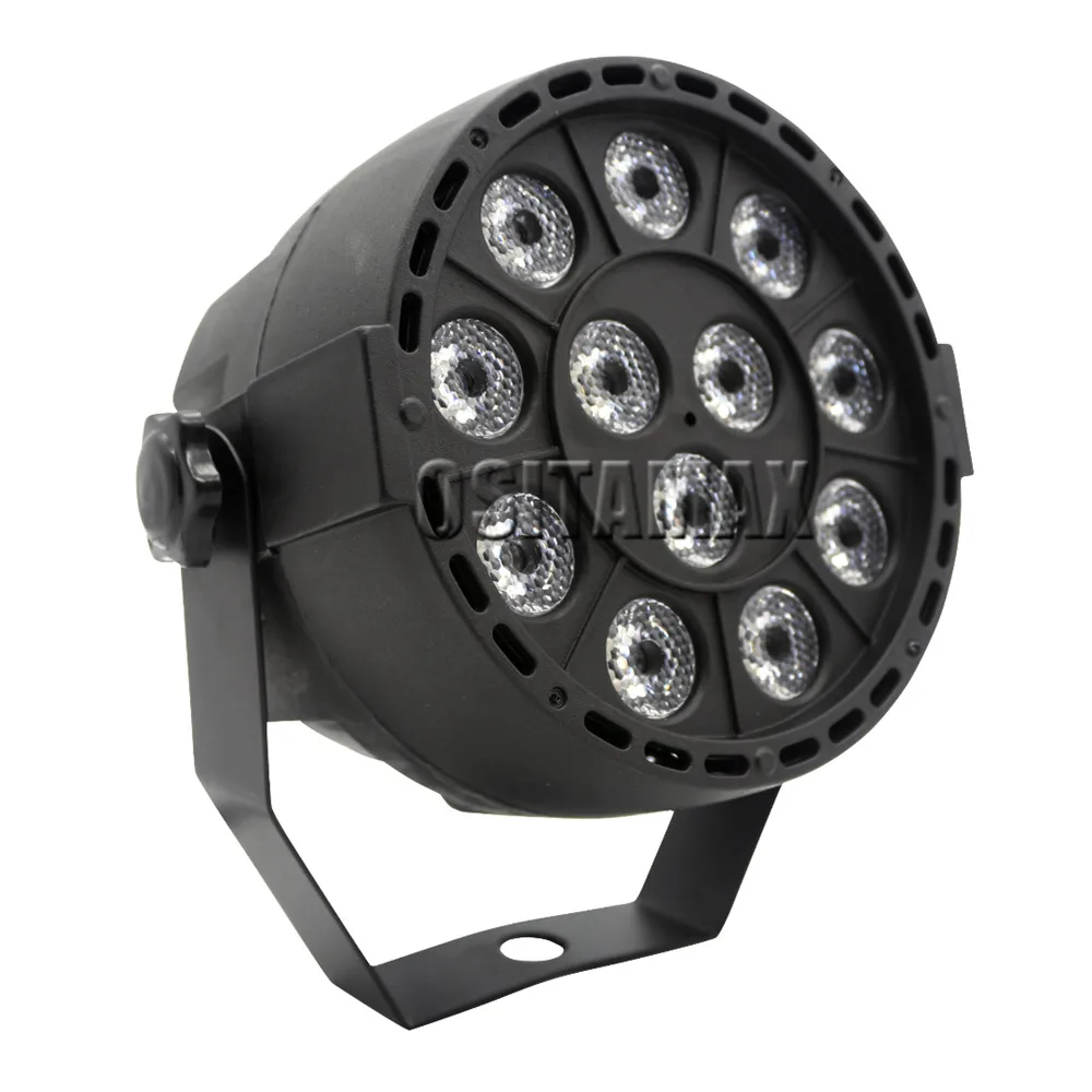 Lyre светодиодный сценический светильник DMX Par 12x3 Вт RGB мини Шайба DJ освещение для