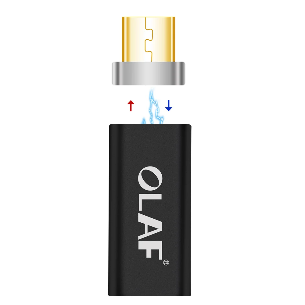 Олаф Micro USB-Type C/для Apple iPhone/микро Магнитный зарядный кабель адаптер для Android/iPhone мобильный телефон Магнитный адаптер - Цвет: Micro Adapter