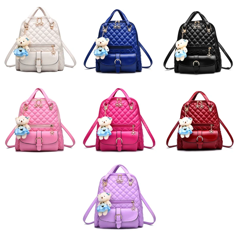 Rusoonnic женский рюкзак высокого качества из искусственной кожи Mochila Feminina кожаные рюкзаки женские школьные сумки mochilas mujer