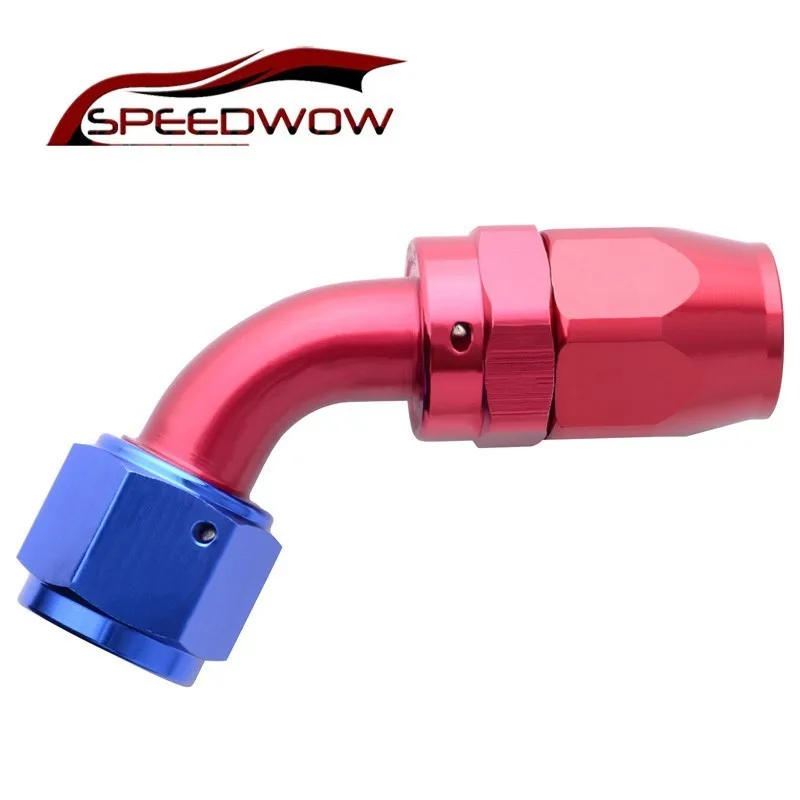 SPEEDWOW Универсальный алюминиевый AN10 поворотный 60 градусов установки мазута линии