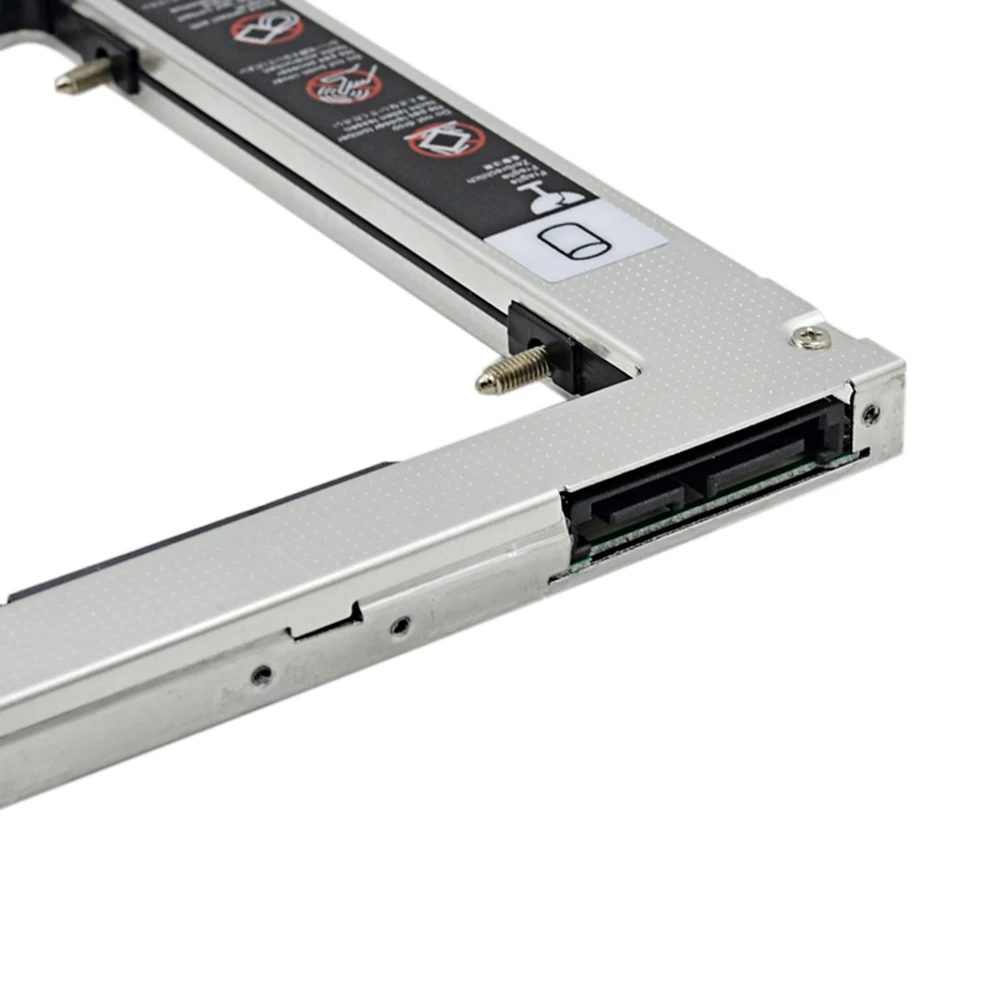 Для Macbook Pro 1" 15" 1" Оптический отсек алюминиевый 2-ой HDD Caddy 9,5 мм SATA 3,0 HDD Box+ внешний USB Корпус чехол Superdrive