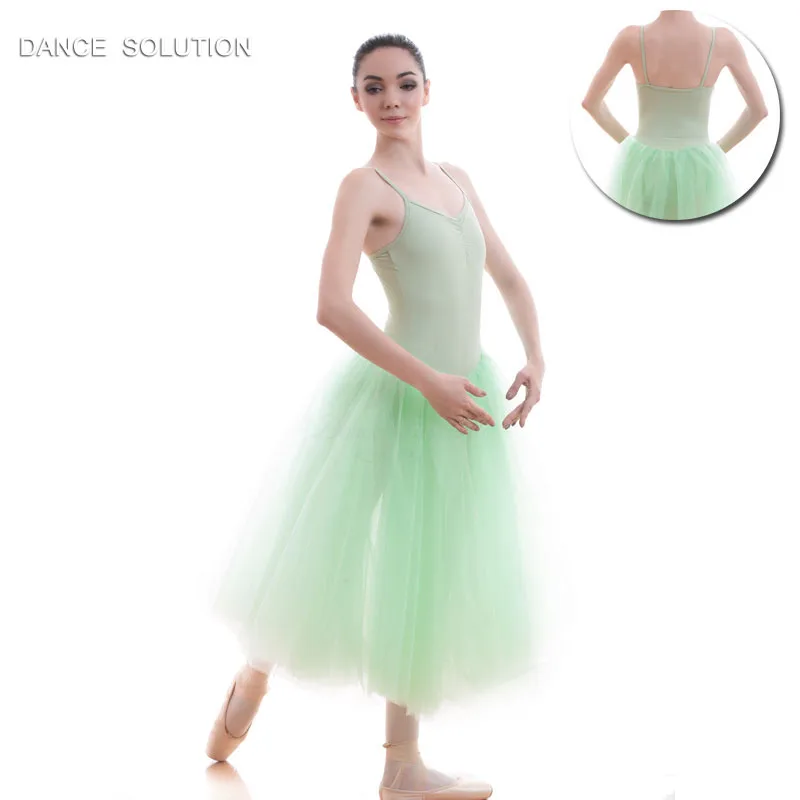 5 Colors Spandex Camisole Ballet Tulle Dress Adult &amp Child Stage Dance Skirt Practice Dancewear Ballerina Costumes 15089 |