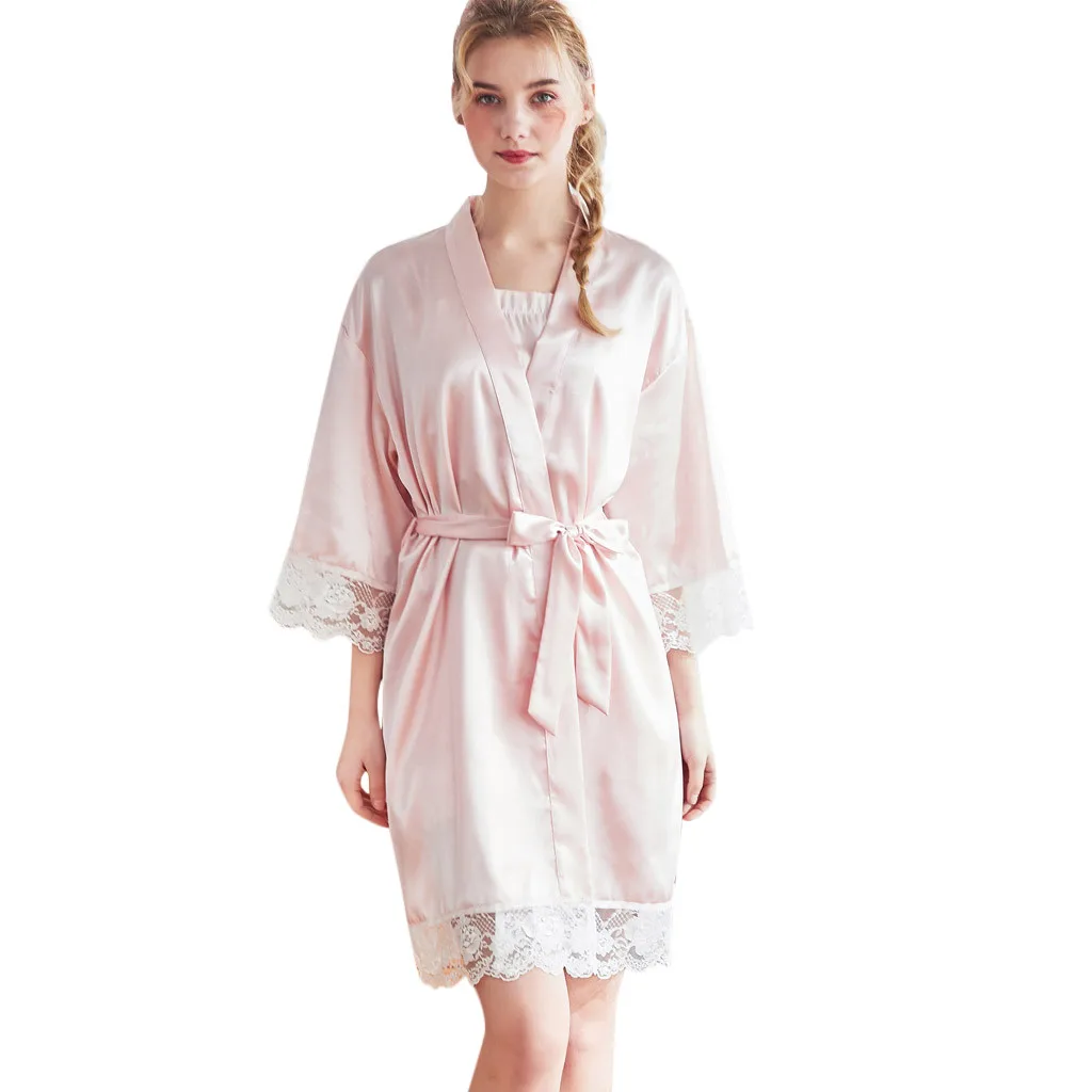 Женское кружевное белье ночная рубашка 2019|Халаты| |