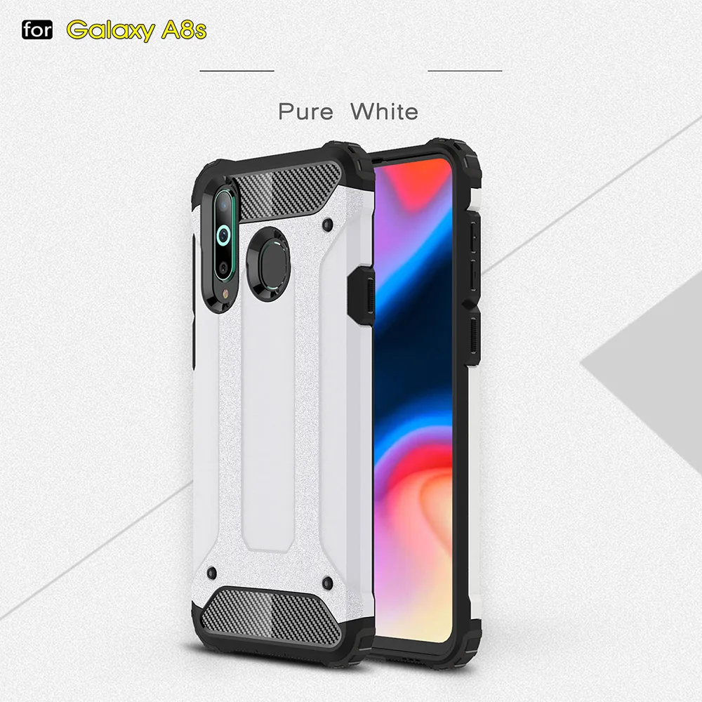 1000 шт. противоударный чехол для телефона для samsung Galaxy A9 A8 звезда A9S A8S A6S A6 плюс A7 A5 A3 A10 A30 A40 A50 Гибридный бронированный чехол