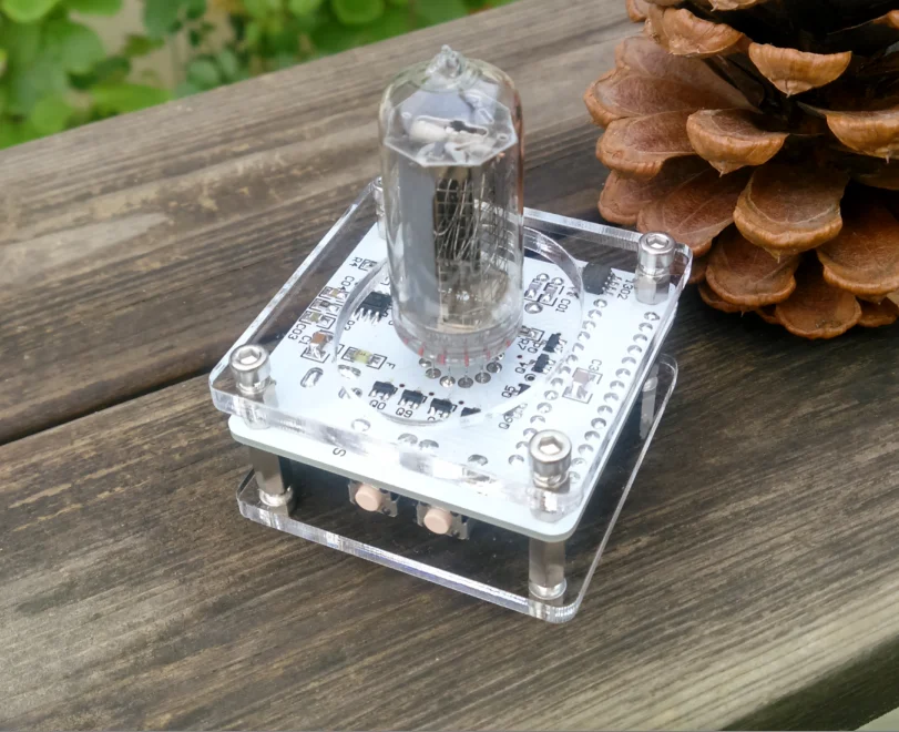 QS18 12 USB power Nixie tube clock ностальгические часы|Датчик ABS| |