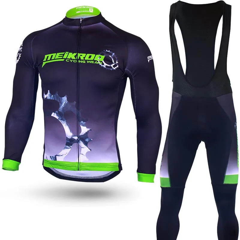 2019 Весна Осень Новый Велоспорт Джерси с длинными рукавами гоночный велосипед