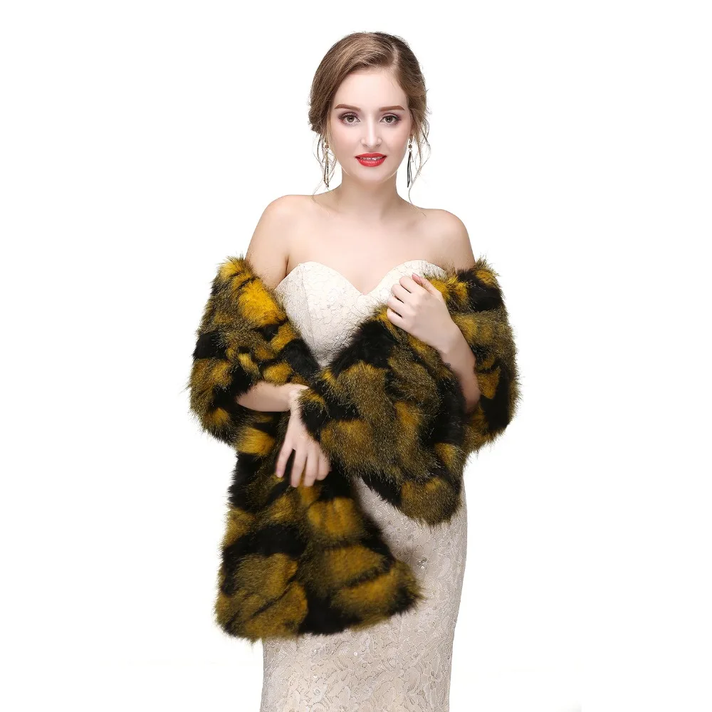 Женское свадебное пальто Forevergracedress элегантное мягкое болеро из искусственного