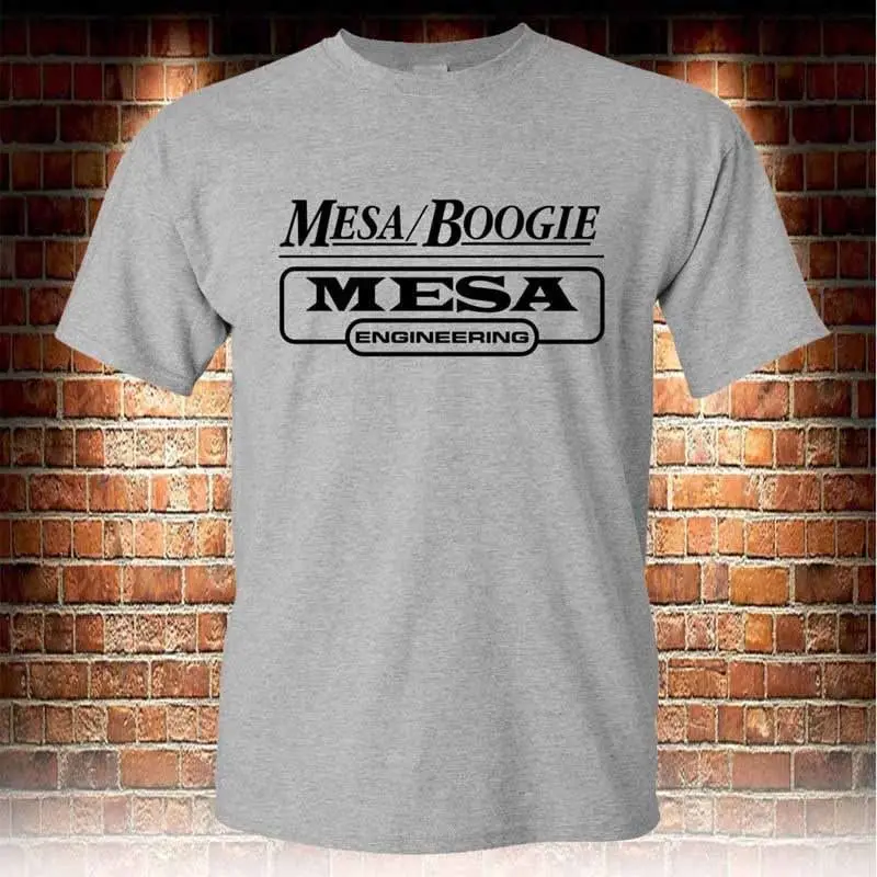 Mesa Boogie мужская серая футболка S до 3XL модный стиль Мужская 100% хлопок Классическая