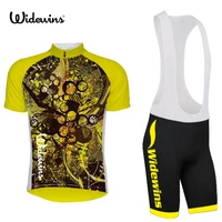 new colombia yellow team cycling jersey cycling clothingbreathable sports wear cycling wear team free shipping customize 5463