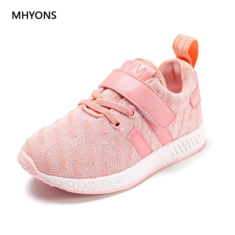 MHYONS/Новинка 2018 года модная детская спортивная обувь для мальчиков повседневная
