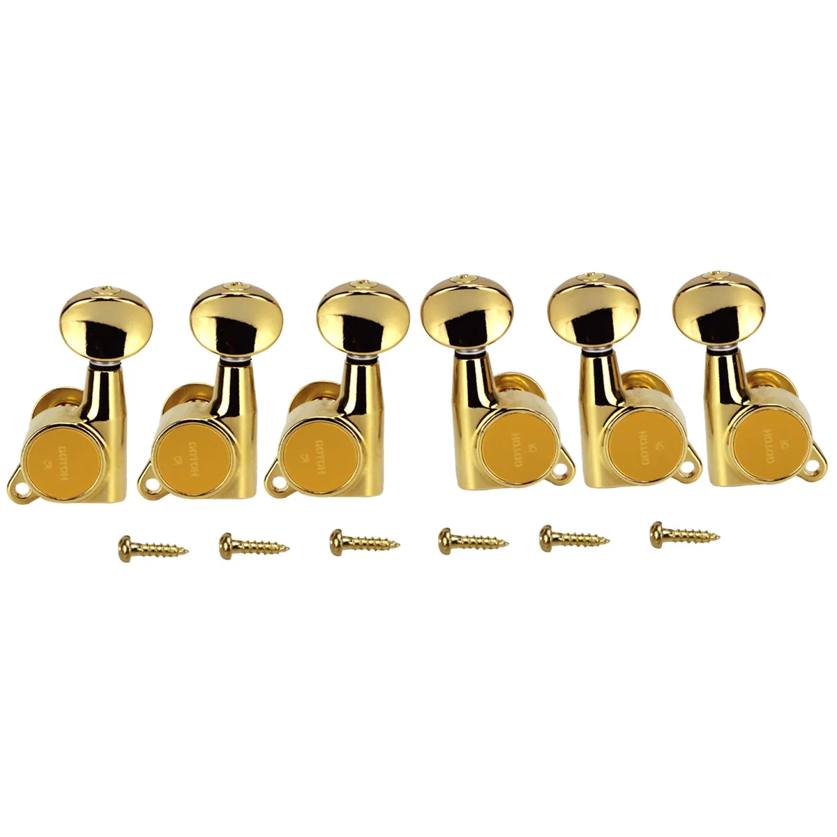 Золотой Оригинальные GOTOH SG381-05 Электрогитары Колки тюнеры ключи 3L3R Сделано в Японии - Цвет: Золотой