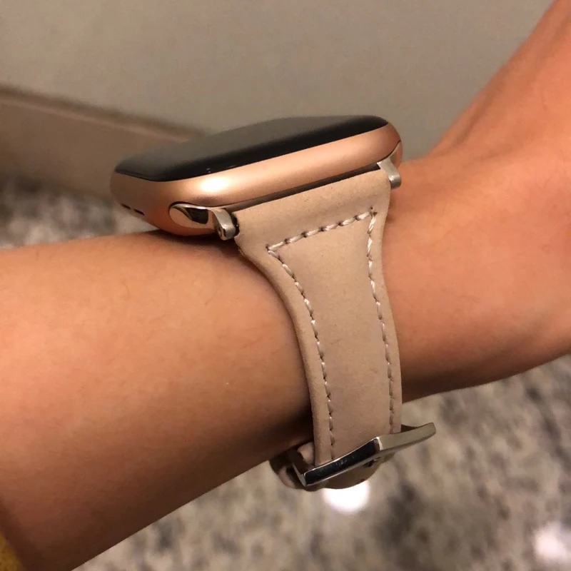 Ремешок Laforuta для Apple Watch Band 40 мм 44 Series 4 iWatch 42 38 Современный браслет наручных часов 3