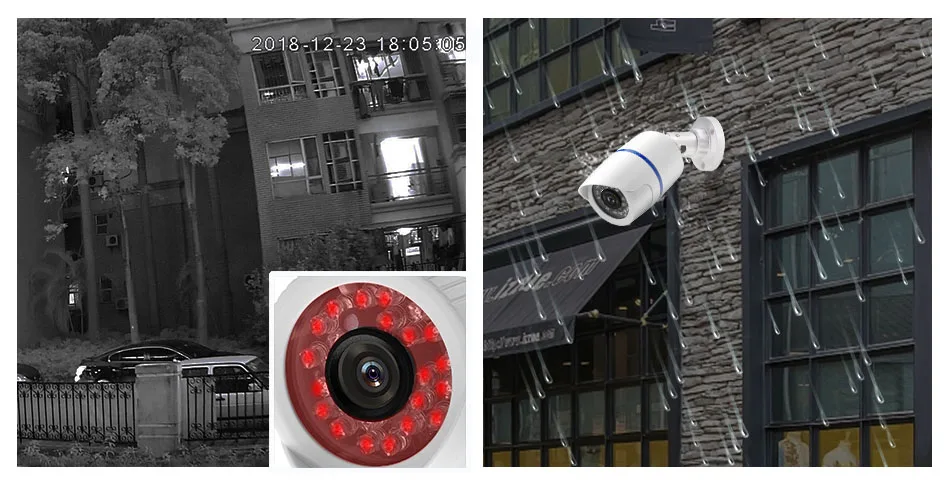 4 Ch видеонаблюдение AHD DVR безопасность 2MP AHD камера система 4 день и ночь AHD 1080p безопасность Всепогодная камера наблюдения