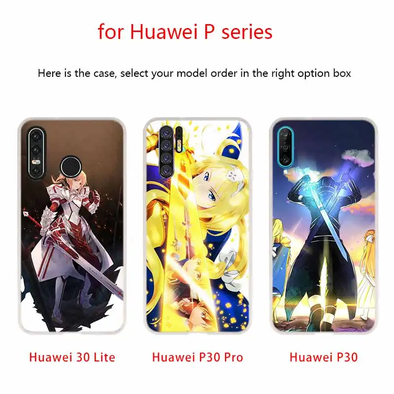 Мягкий чехол для Huawei P40 P30 P20 Pro P10 Lite e Plus P Samrt Z 2020 2019 с изображением меча онлайн |
