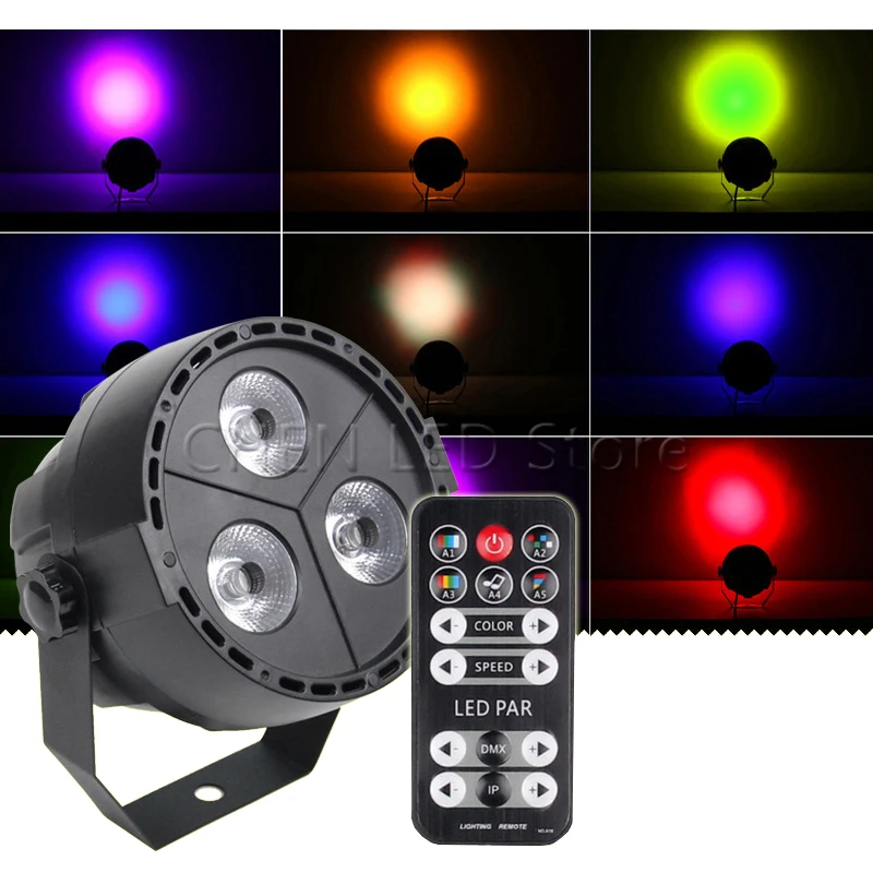 18 Вт 3 светодиода Dj лазерный эффект сценический свет Dmx512 мастер раб Звук