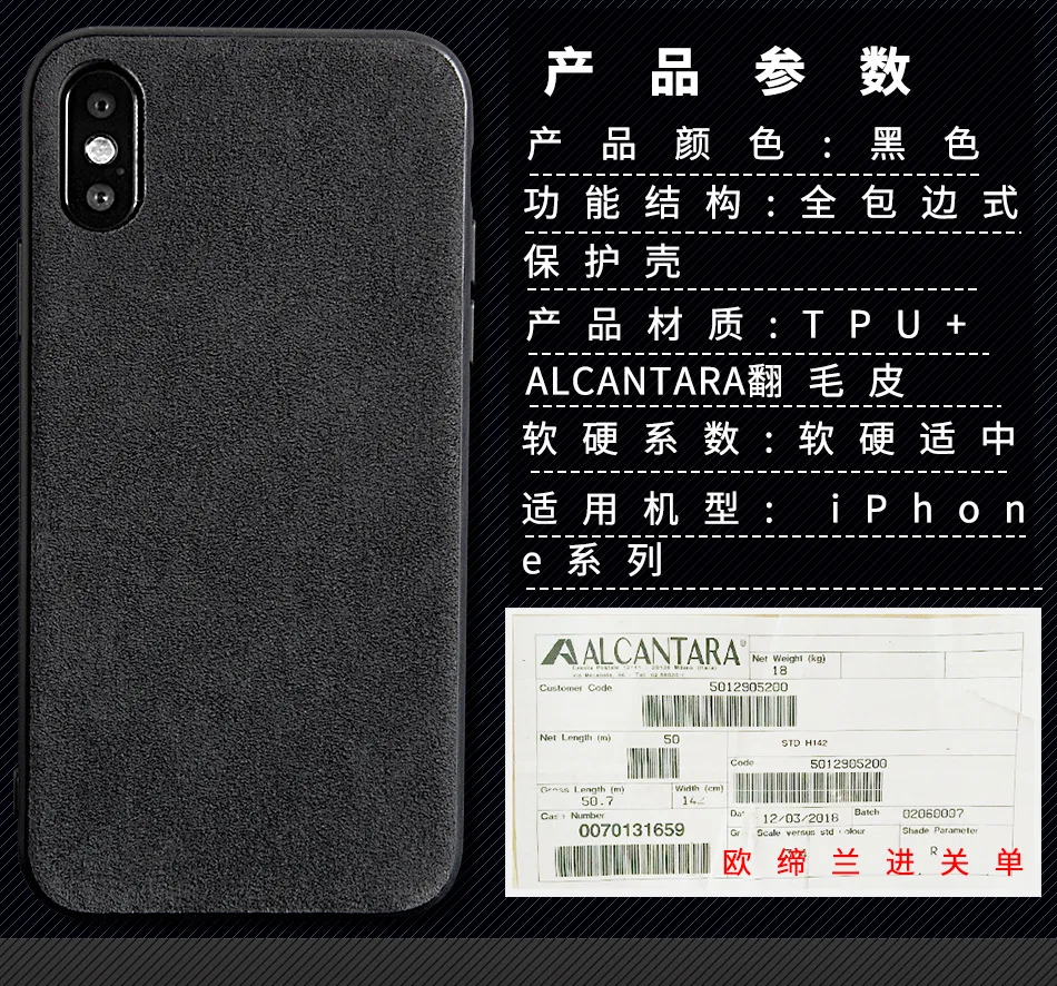 Роскошный чехол для телефона, чехол для iPhone XS 11 Pro MAX XR 6 6s 7 8 Plus X, Итальянская замша, как ткань, кожаный чехол, Coque Fundas