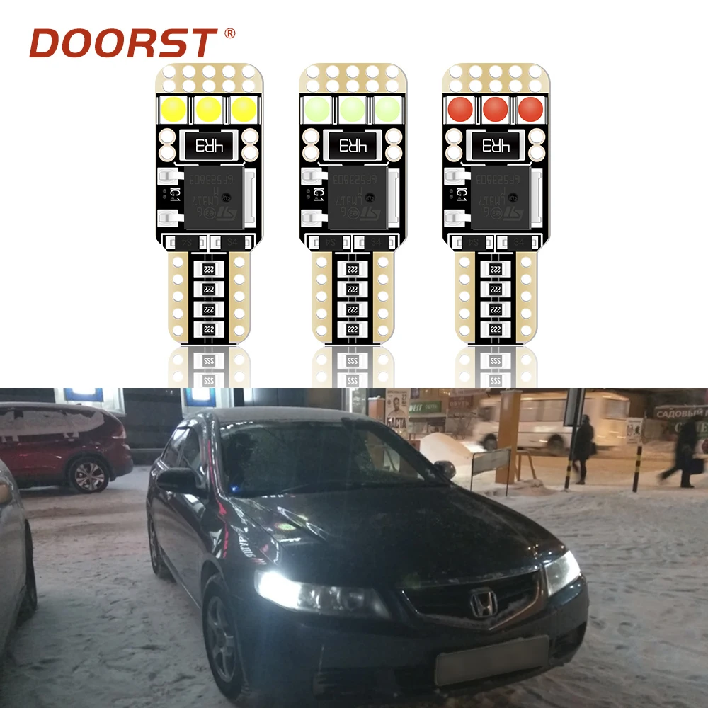 Canbus светодиодный T10 W5W габасветильник без ошибок для Honda R-V RD1 RD2 RD4 RD5 RD6 RD7 RM RE Фонарь