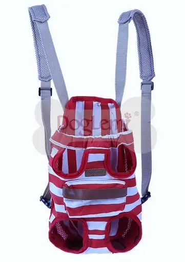 5 шт. полосатые нагрудные переноски для домашних животных собак холщовые ткань